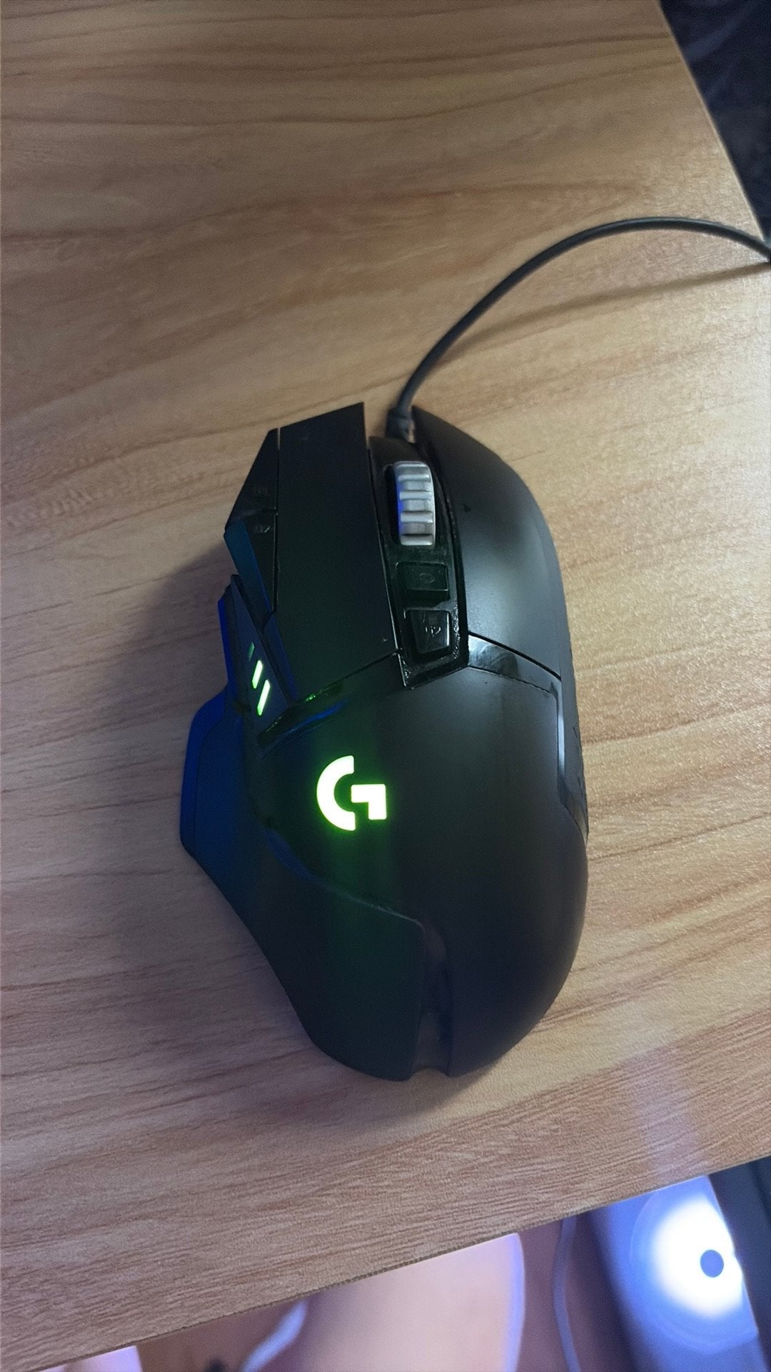 Gaming muis logitech G502 hero, Computers en Software, Ophalen of Verzenden, Zo goed als nieuw, Muis, Gaming muis