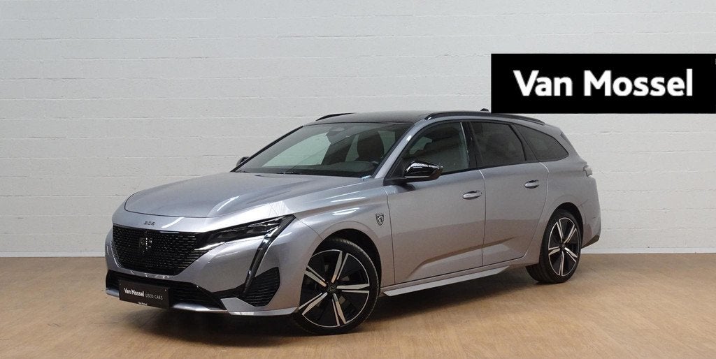 Peugeot 308 SW 1.2 PureTech 130 S&S EAT8 GT, Stof, Gebruikt, Zwart, 5 deurs