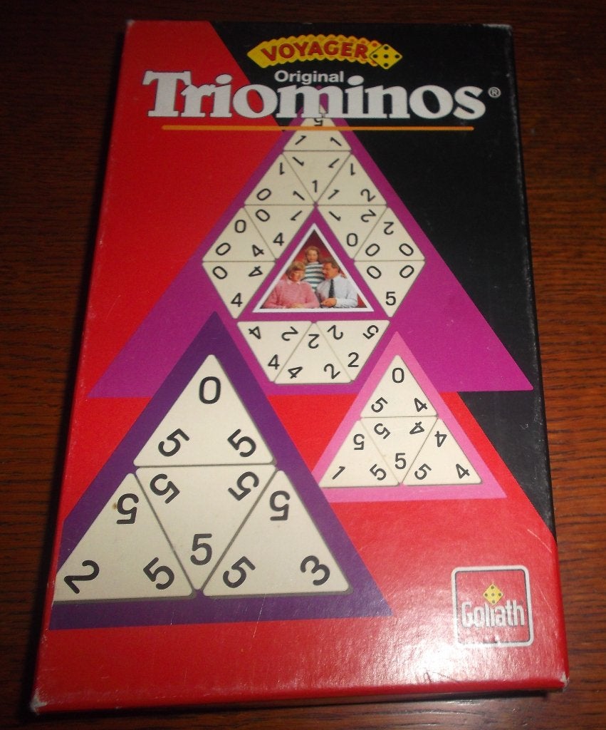 Reisspel Original Triominos / Goliath, Hobby en Vrije tijd, Ophalen, Zo goed als nieuw, Goliath