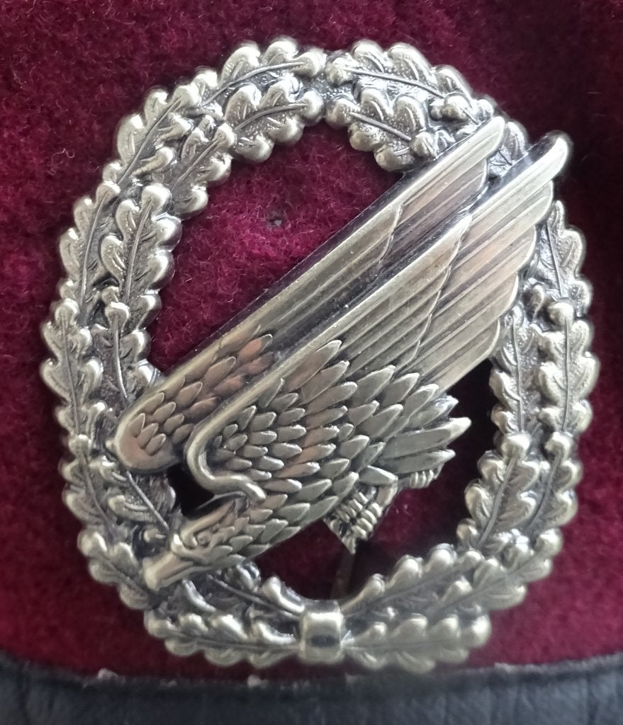 ALLEMAGNE - REGIMENT DE PARACHUTISTES - BERET AVEC INSIGNE, Envoi, Armée de terre, Casque ou Béret