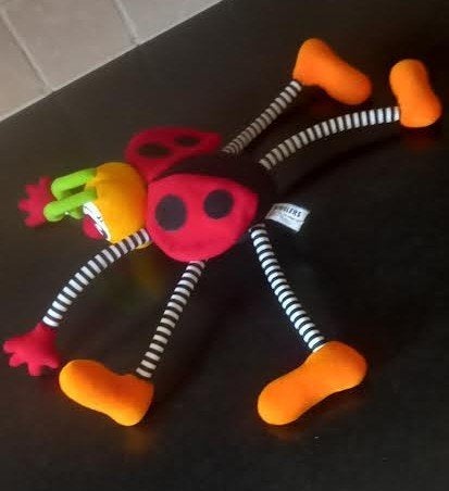 knuffel lieveheersbeestje, Ophalen of Verzenden, Zo goed als nieuw
