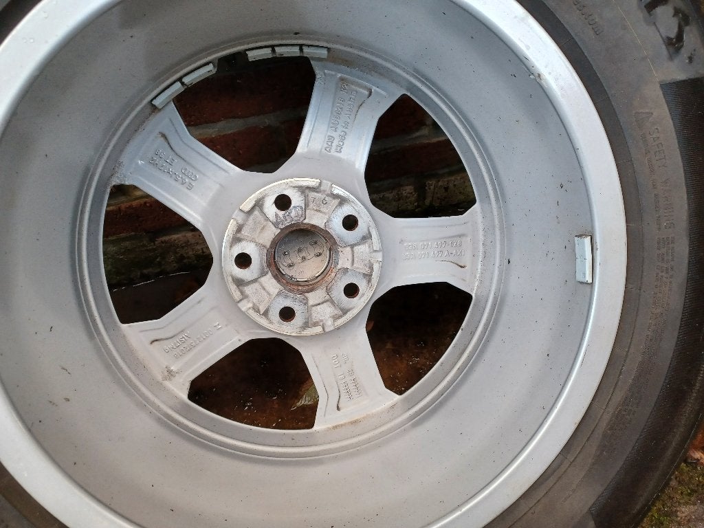 jantes et pneus hivers marque Audi, Autos : Pièces & Accessoires, Pneus et Jantes, Véhicule de tourisme, 17 pouces, Enlèvement
