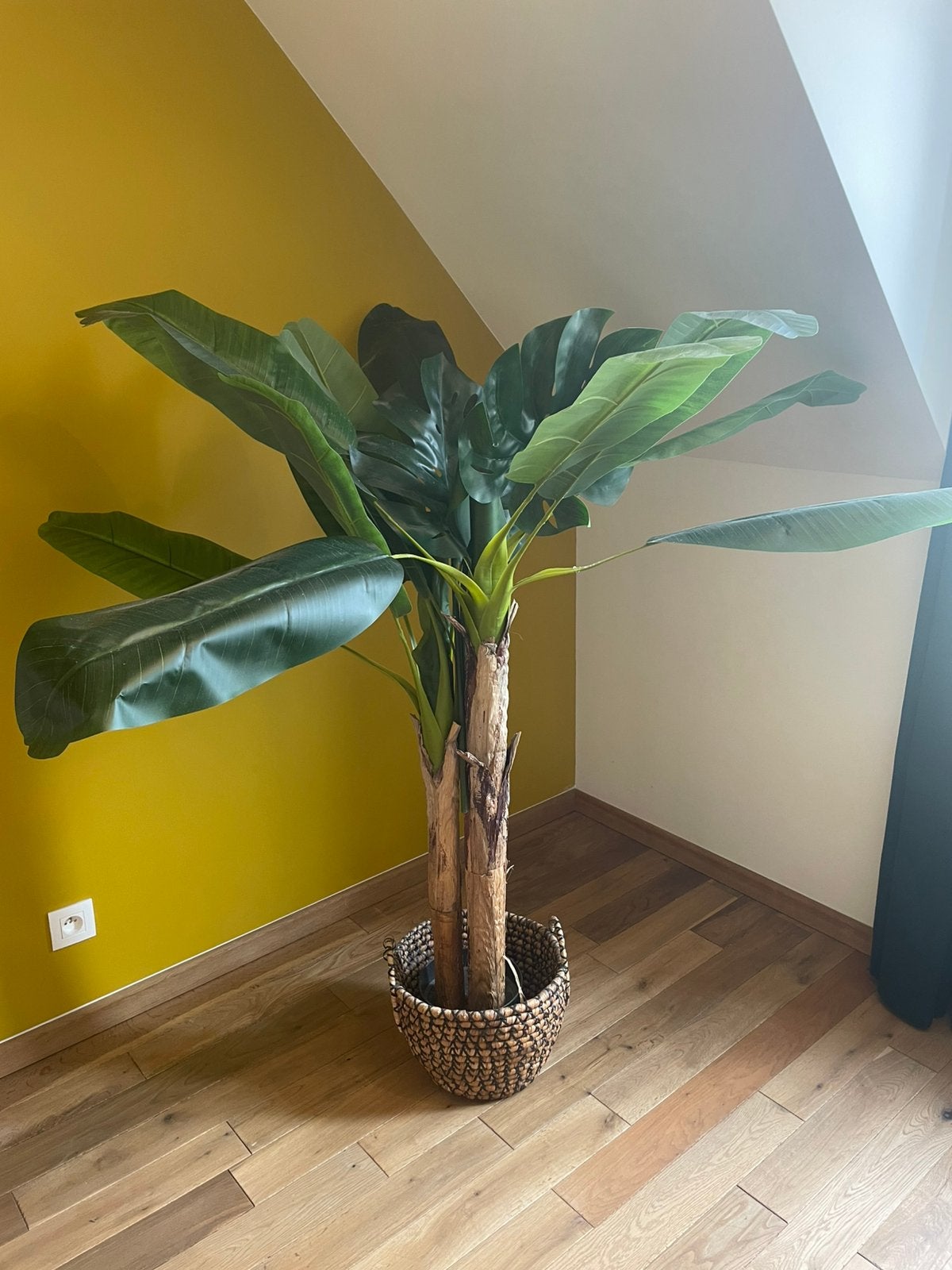 Bananenplant kunstplant, Ophalen, Zo goed als nieuw, Kunstplant