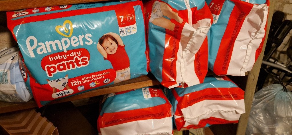 pamperbroekjes maat 7, Ophalen, Nieuw
