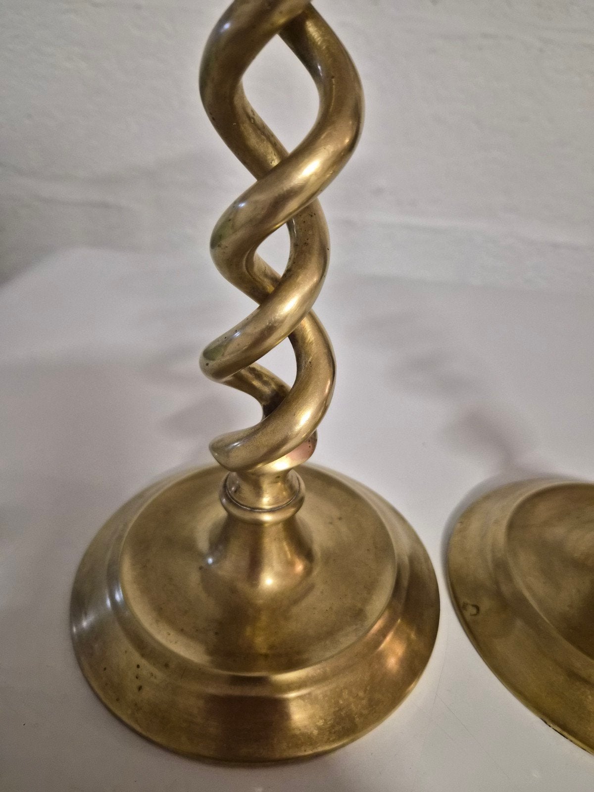 koperen kandelaars, Antiek en Kunst, Ophalen of Verzenden