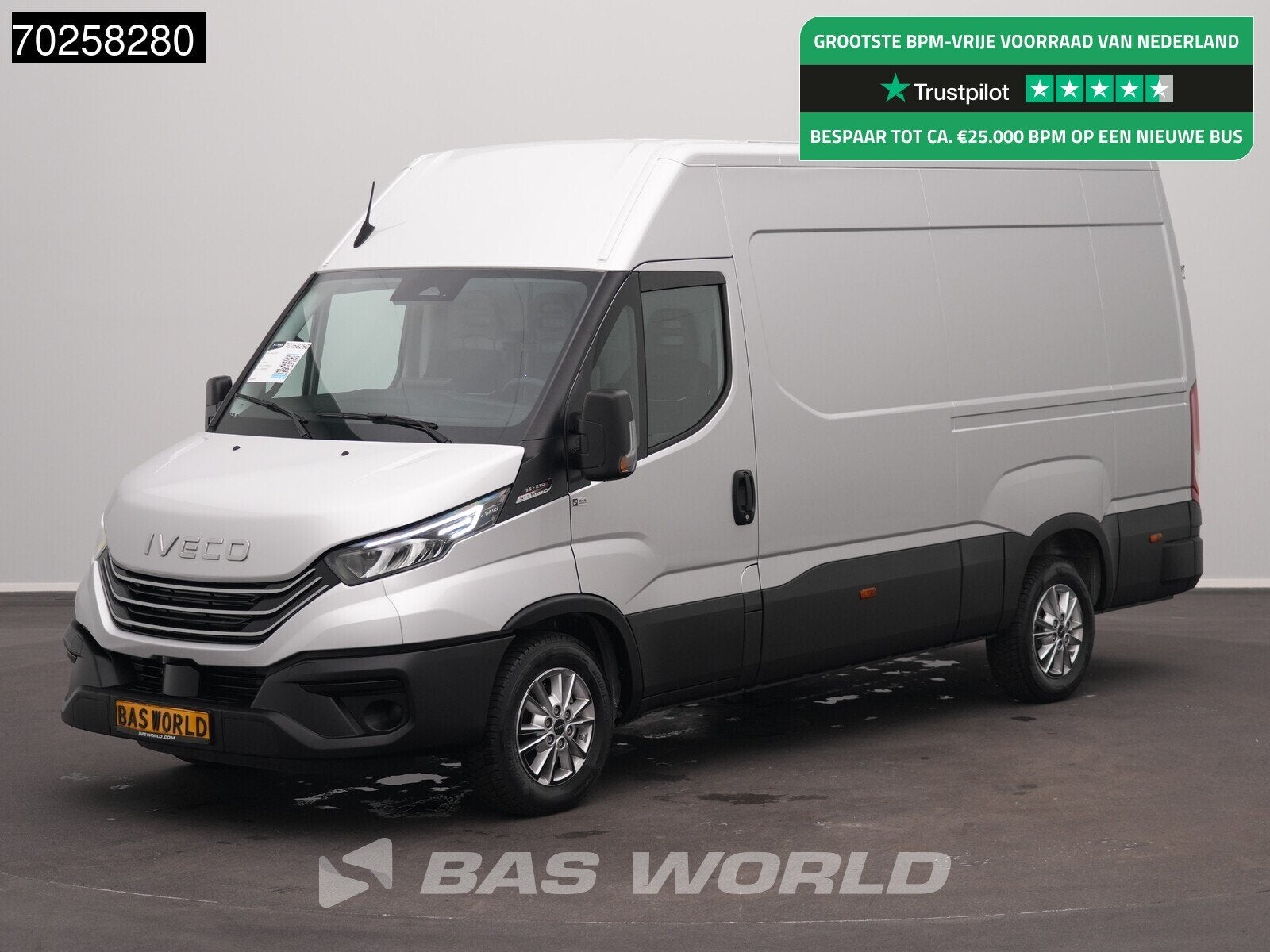 Iveco Daily 35S21 BPM VRIJ! 3.0L Automaat 210PK L2H2 2025-Mo, Neuf, Argent ou Gris, Achat, Euro 6