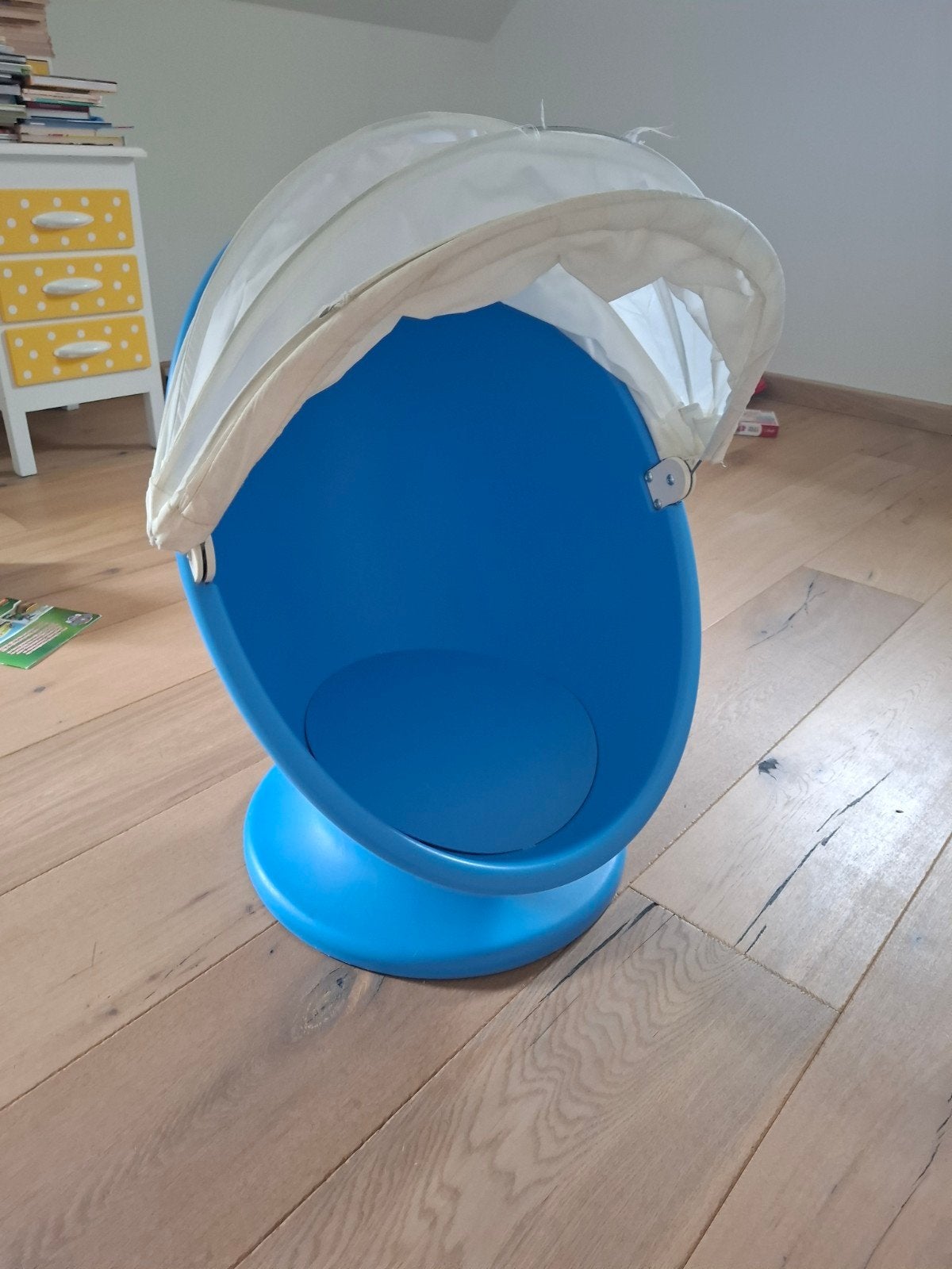 Siège enfant bleu IKEA, Enlèvement