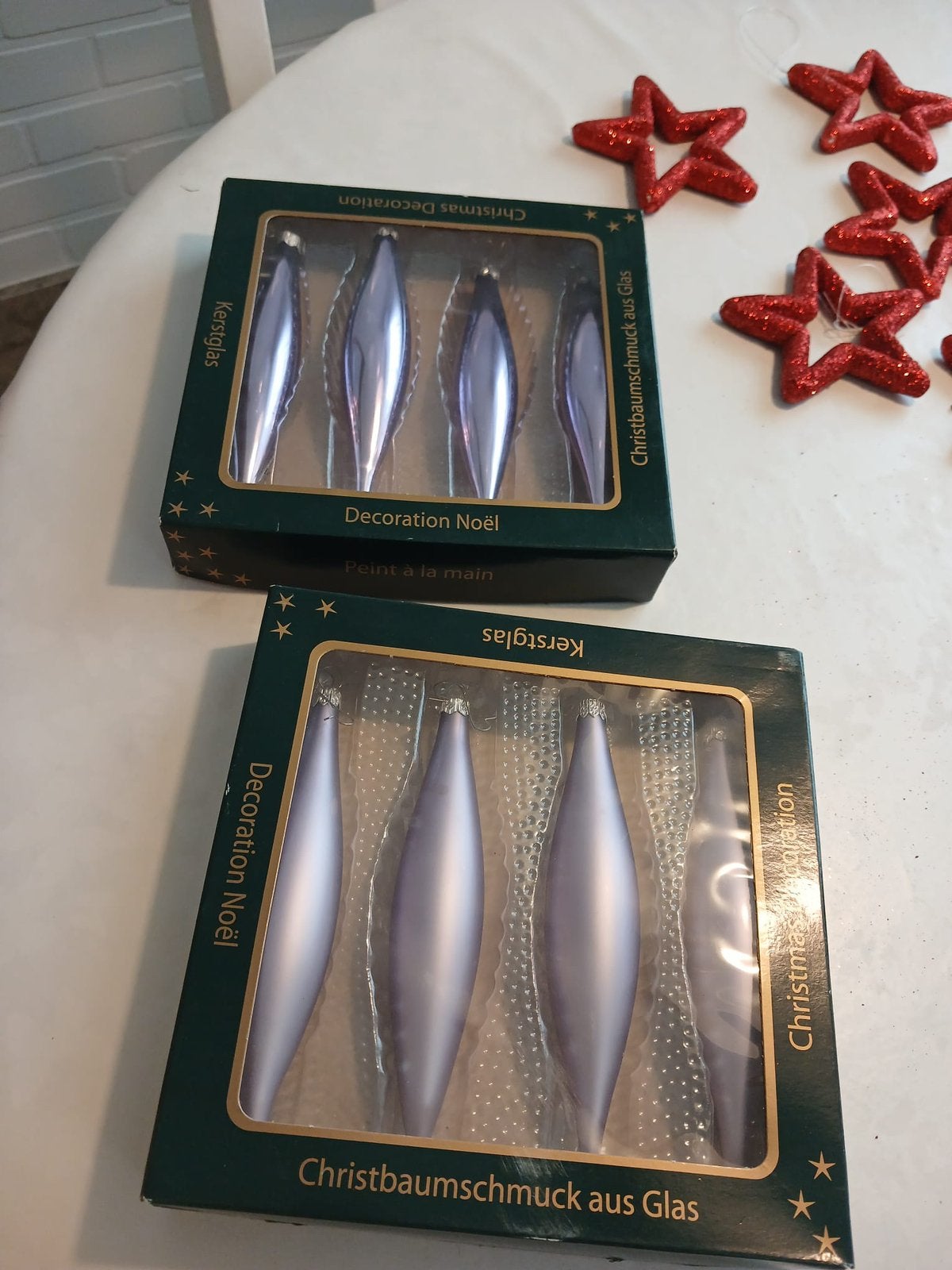 Twee leuke sets kerstmis, Ophalen of Verzenden, Zo goed als nieuw