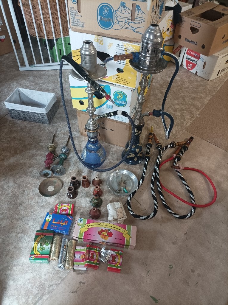 Narguilé/chicha  1 m de haut, Enlèvement