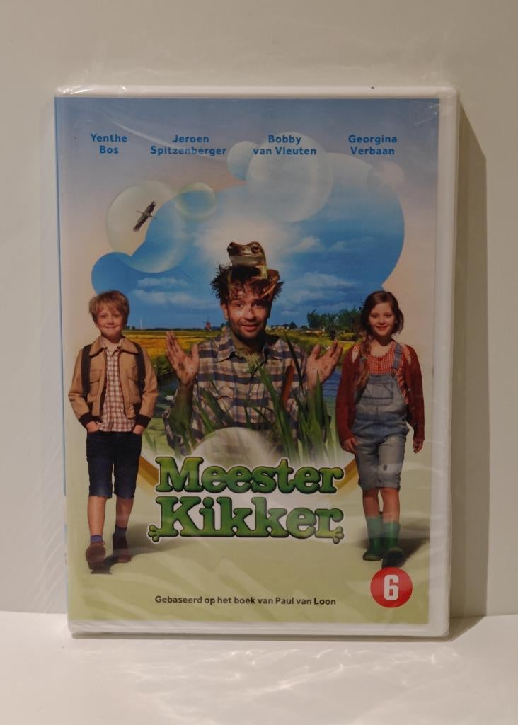 Meester Kikker DVD Nieuw Geseald familie film Paul van Loon, Avontuur, Ophalen of Verzenden, Vanaf 6 jaar, Nieuw in verpakking