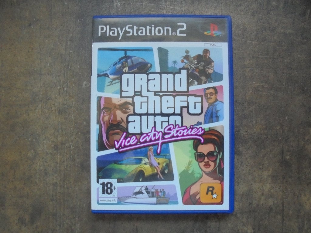 Grand Theft Auto Vice City Stories voor PS2 (zie foto's), Avontuur en Actie, Gebruikt, Vanaf 18 jaar, 1 speler