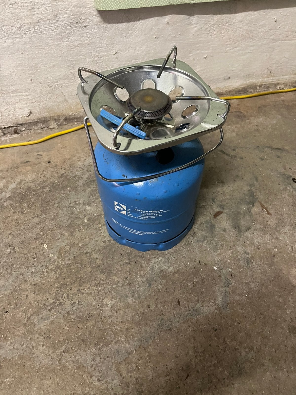 Gasfles met brander, Enlèvement, Comme neuf