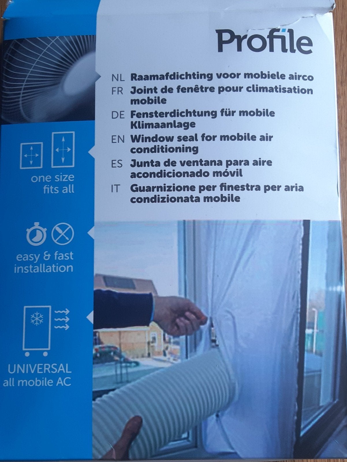Raamafdichting mobiele airco, Elektronische apparatuur, Airco's, Ophalen of Verzenden, Mobiele airco