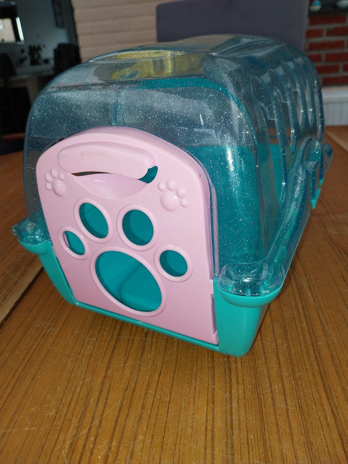 puppy set met hok, puppy en spulletjes, Kinderen en Baby's, Kinderspulletjes, Ophalen, Gebruikt