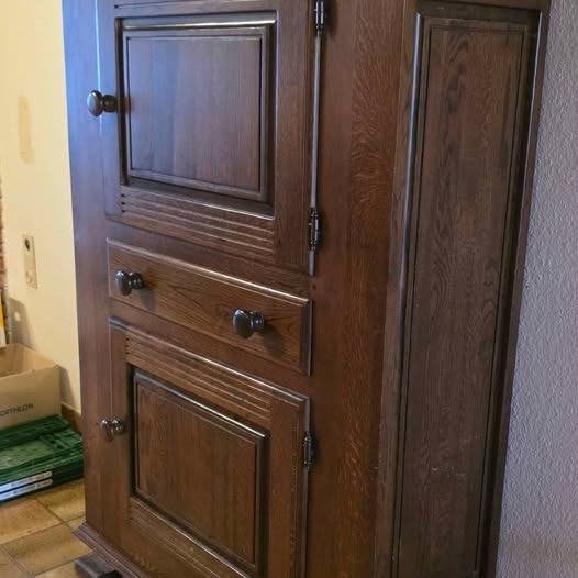 Rustieke Eiken Kast, Ophalen