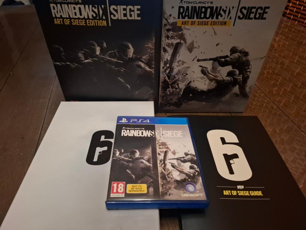Tom Clancy’s Rainbow Six Siege - Art of Siege Edition (PS4), Consoles de jeu & Jeux vidéo, Jeux | Sony PlayStation 4, Enlèvement