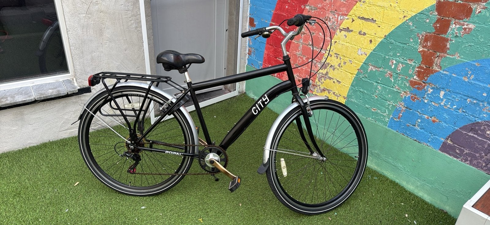 Fiets herenfiets merk City, Ophalen, Zo goed als nieuw
