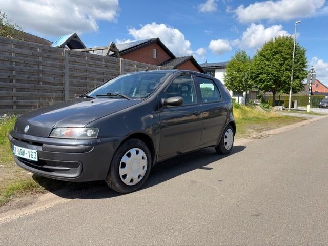 punto 1200 benz. 1 eigenaar gekeurd voor verk euro4, Autos, Fiat, 1242 cm³, Argent ou Gris, Achat, Beige