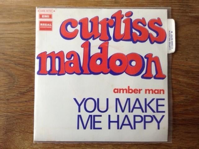 single curtiss maldoon, 7 inch, Single, Ophalen of Verzenden, Fotohoes