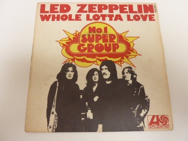 Led Zeppelin - Whole Lotta Love/Livin'Lovin'Maid 7", Ophalen of Verzenden, Gebruikt