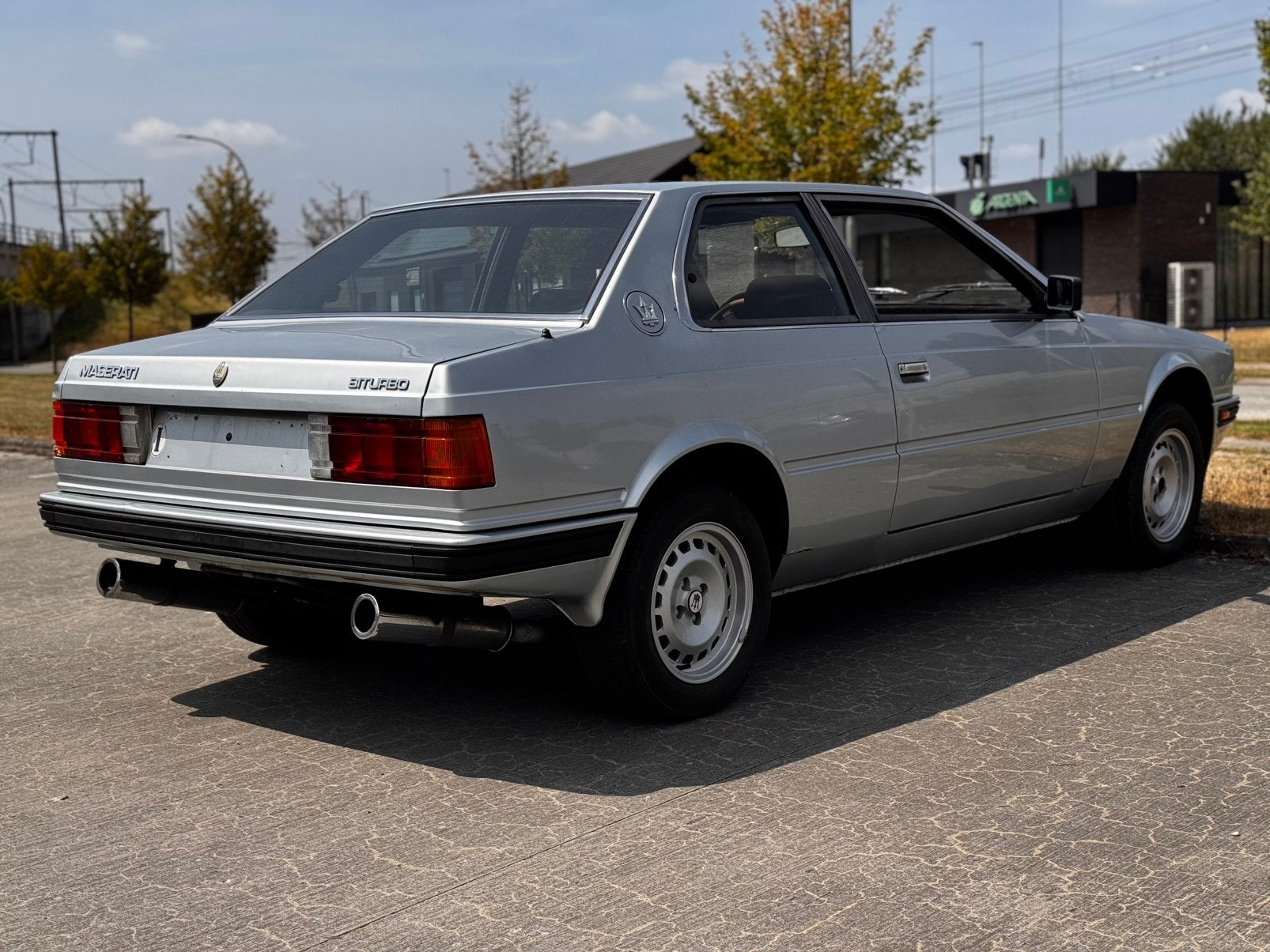 COUPÉ BITURBO MASERATI ! 3/4 000 KM ! /VOITURE UNIQUE !, Autos, Argent ou Gris, Achat, Coupé, Boîte manuelle