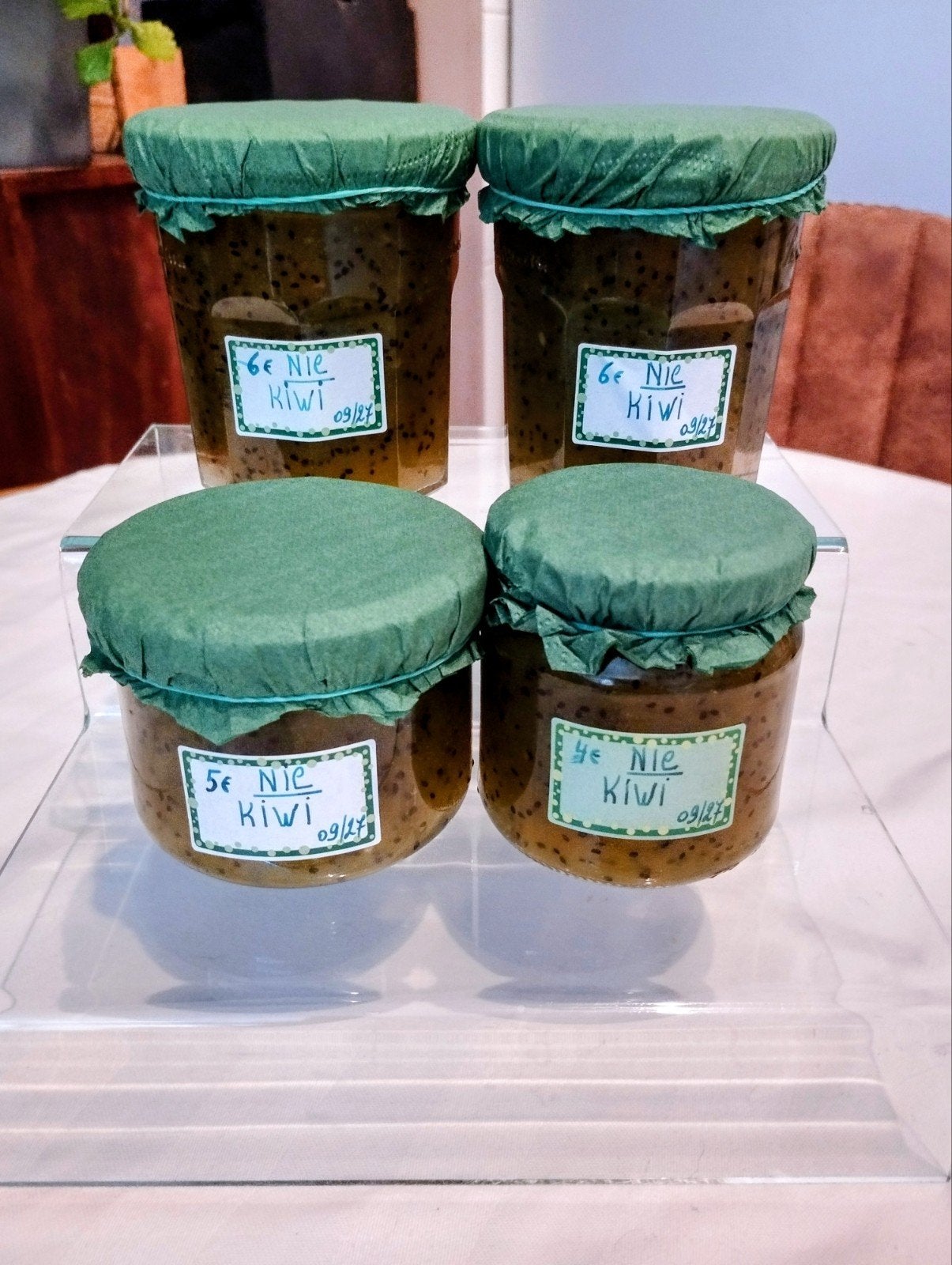Confiture MAISON ARTISANALE aux KIWIS, Enlèvement