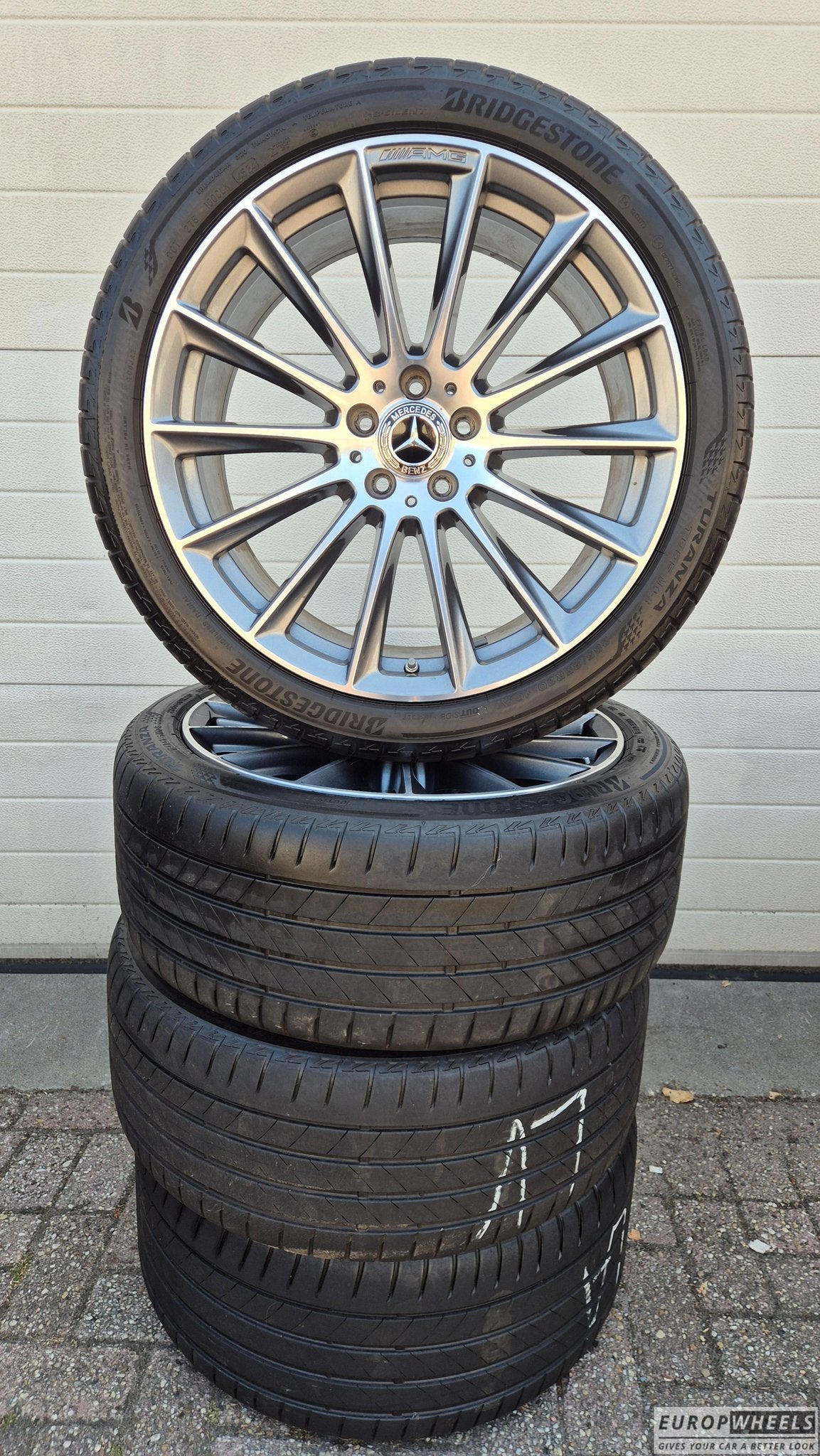20 inch Mercedes S Klasse W223 AMG velgen zomerbanden, Auto-onderdelen, Gebruikt, 255 mm, -, -