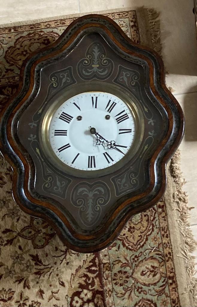 2 klokken te koop, Enlèvement, Utilisé, Analogique, Horloge murale