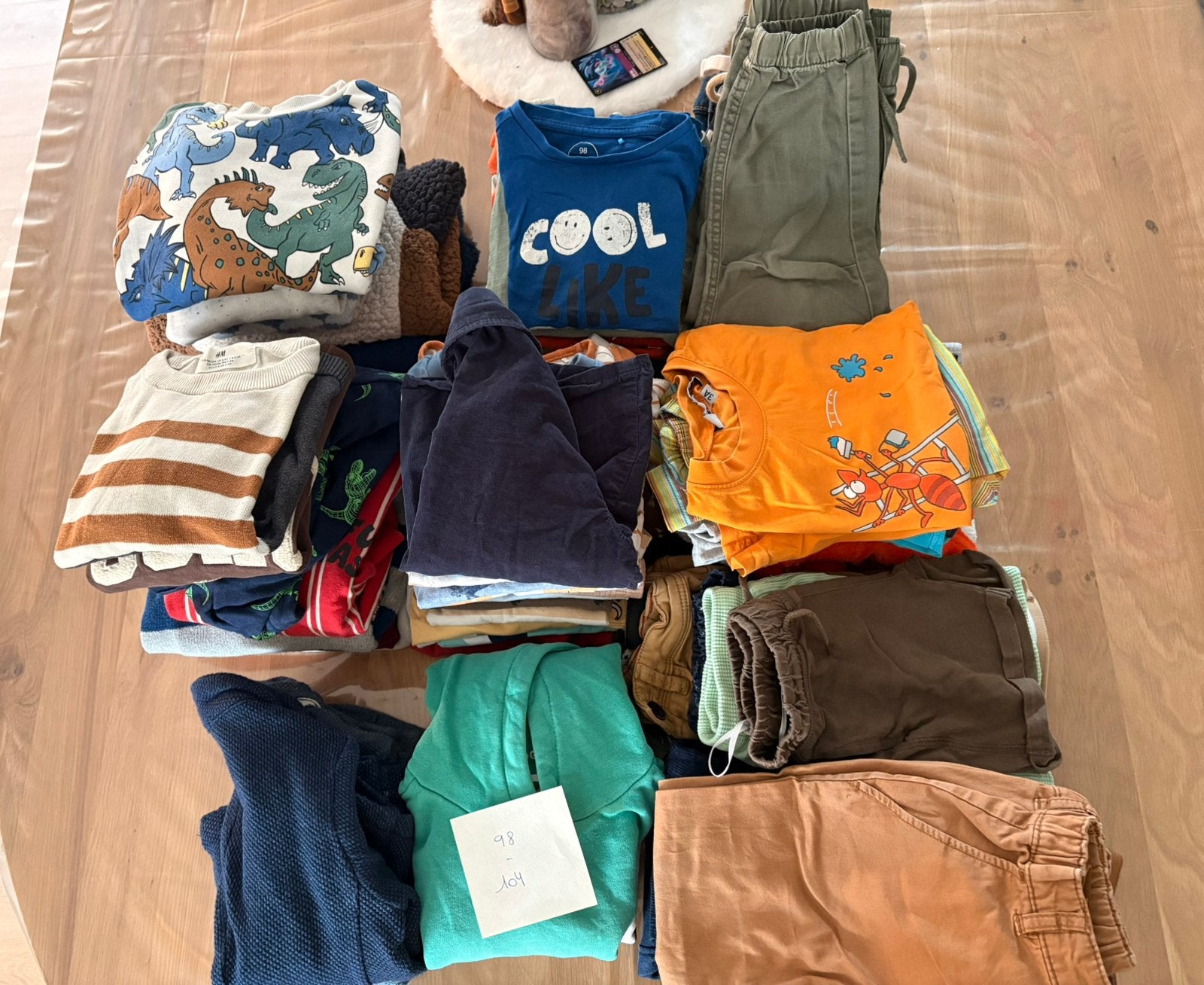 Pakket jongenskleren 86/92 - 98/104, Kinderen en Baby's, Ophalen, Gebruikt