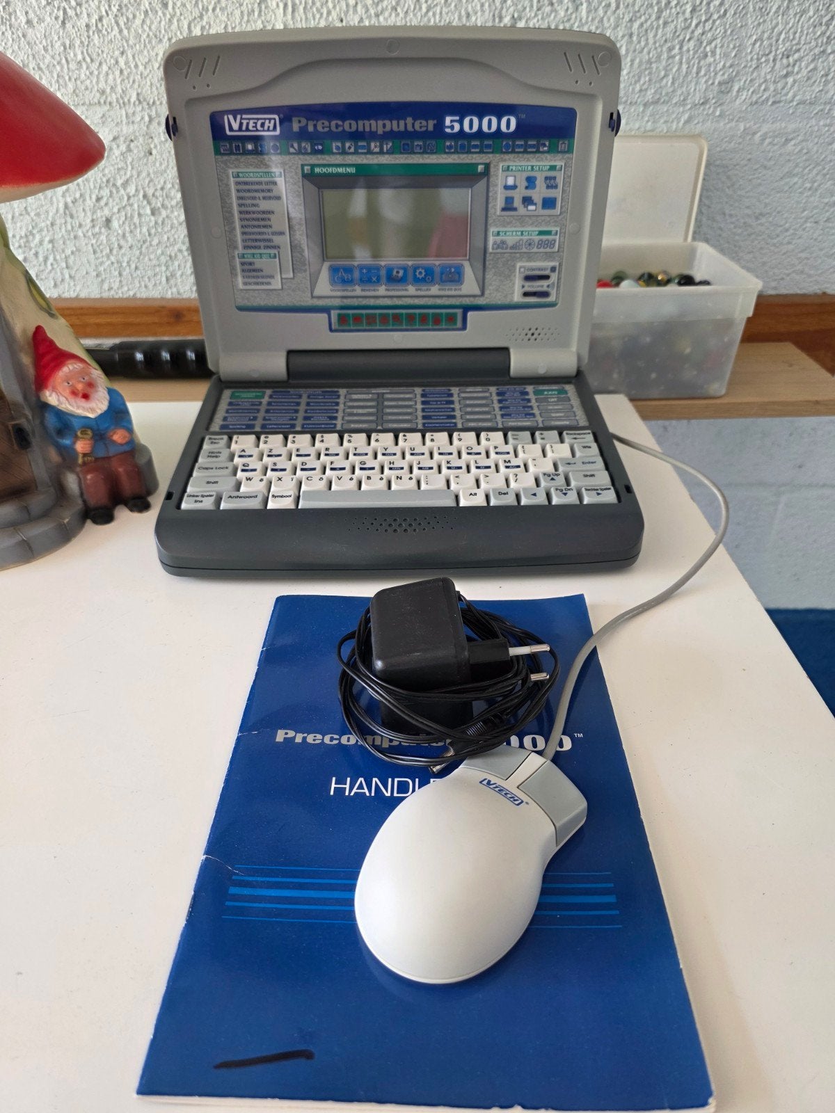 VTech PreComputer 5000, Kinderen en Baby's, Speelgoed | Educatief en Creatief, Zo goed als nieuw, Elektronica, Met licht, Met geluid