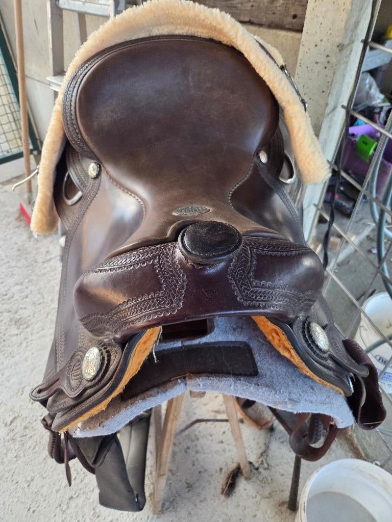 Westwood westernzadel, Dieren en Toebehoren, Paarden en Pony's | Zadels, Zo goed als nieuw, Western, Ophalen