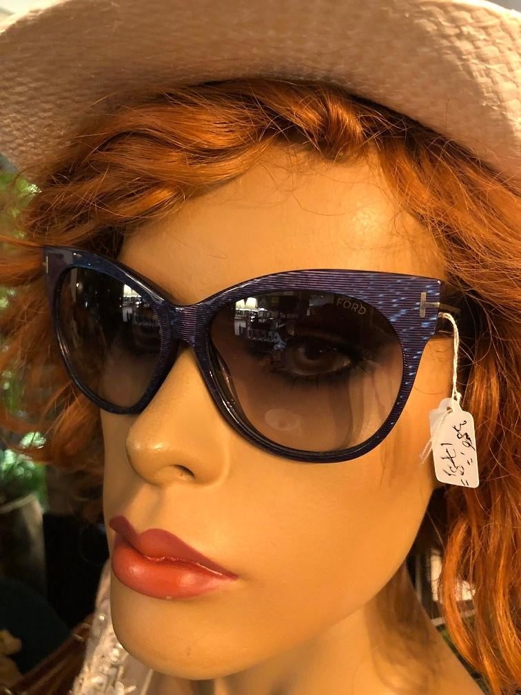 NIEUWE ORIGINELE TOM FORD ZONNEBRIL Saskia TF330 82B, Overige merken, Zonnebril, Overige kleuren, Nieuw