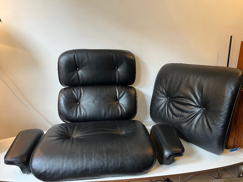 Complete VINTAGE Vitra Eames Lounge kussenset Herman Miller, Enlèvement ou Envoi