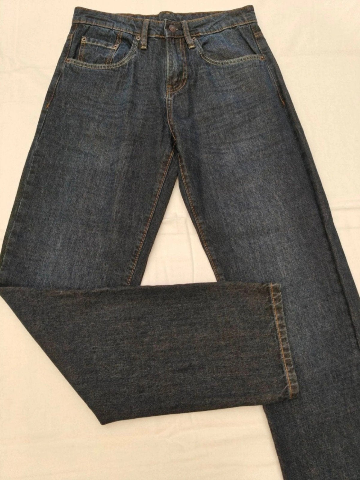 jeans Levi's 504 (L), Ophalen of Verzenden, Zo goed als nieuw, Blauw, Levi's Strauss