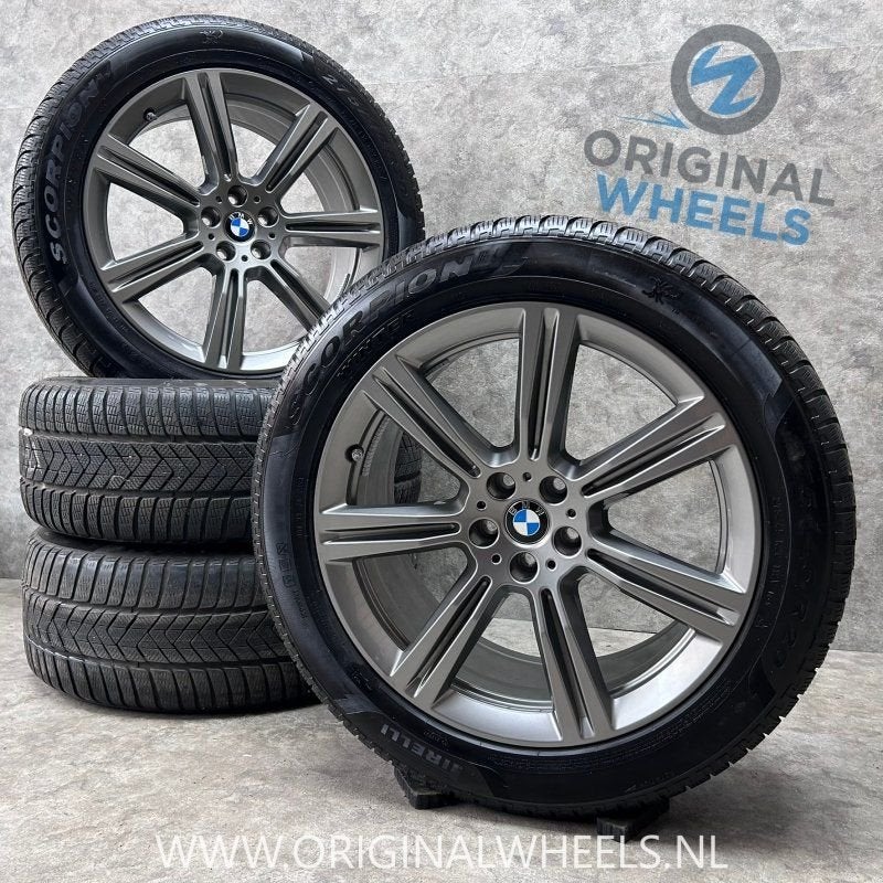 20 inch originele velgen + winterbanden BMW X5 G05 style 736, Pneus et Jantes, Pneus hiver, 275 mm, -
