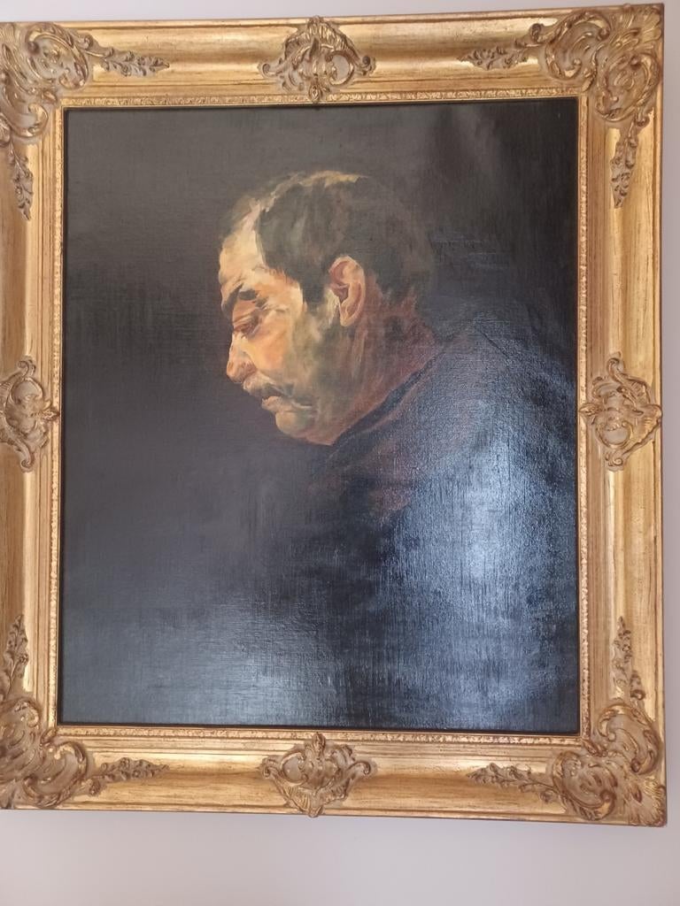 Portret pater, Ophalen