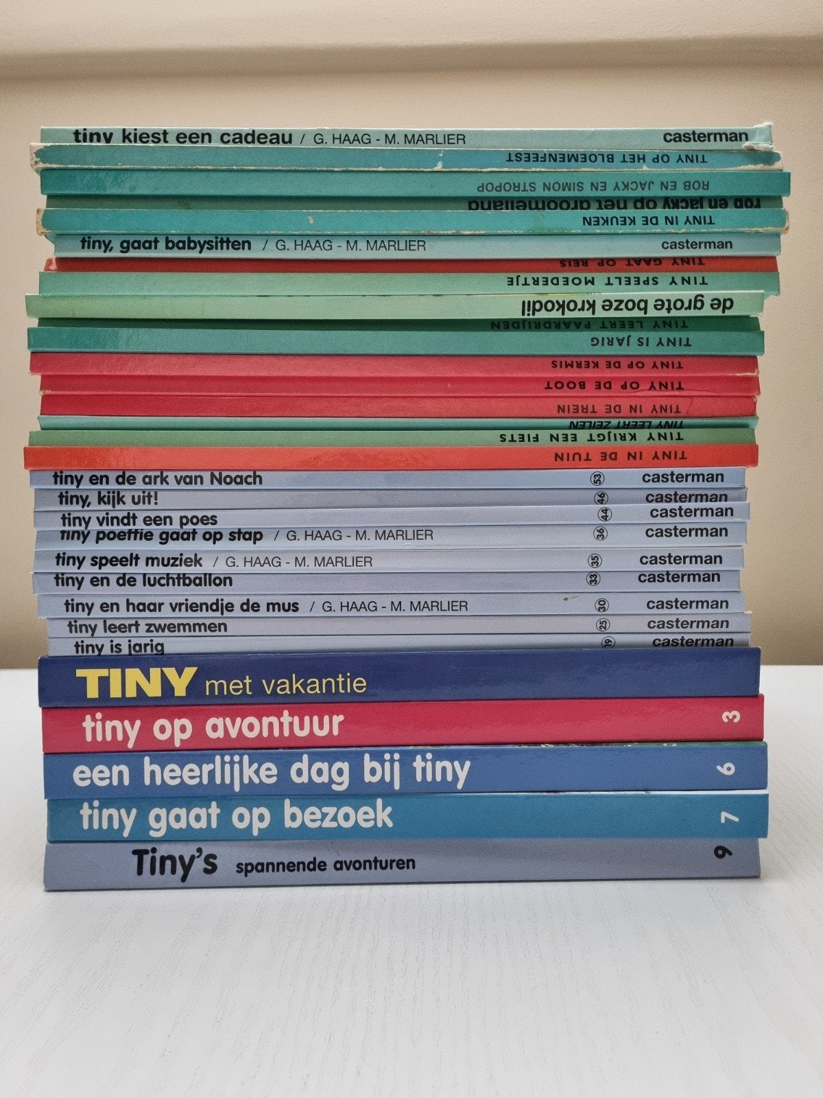 Grote set Tiny boeken van Casterman – diverse verhalen, Livres, Livres pour enfants | Jeunesse | 10 à 12 ans, Enlèvement ou Envoi