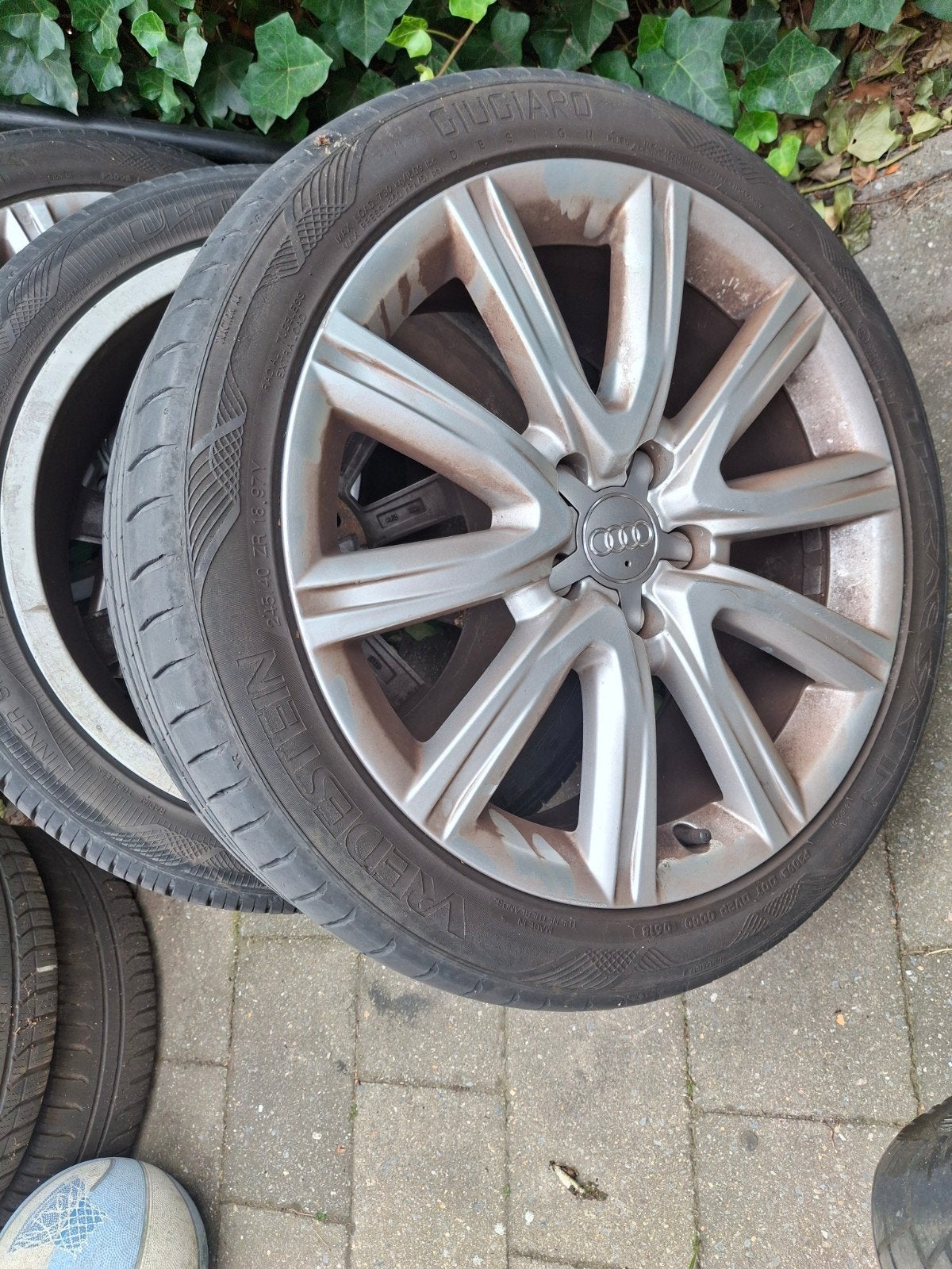 18 duim velgen audi enz, Auto-onderdelen, Ophalen, Band(en)