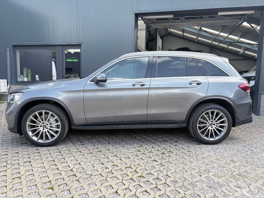 Mercedes-Benz GLC-klasse 4 matic - Benzine+MHEV - 71000km, Autos, Cuir, Argent ou Gris, Euro 6, Carnet d'entretien