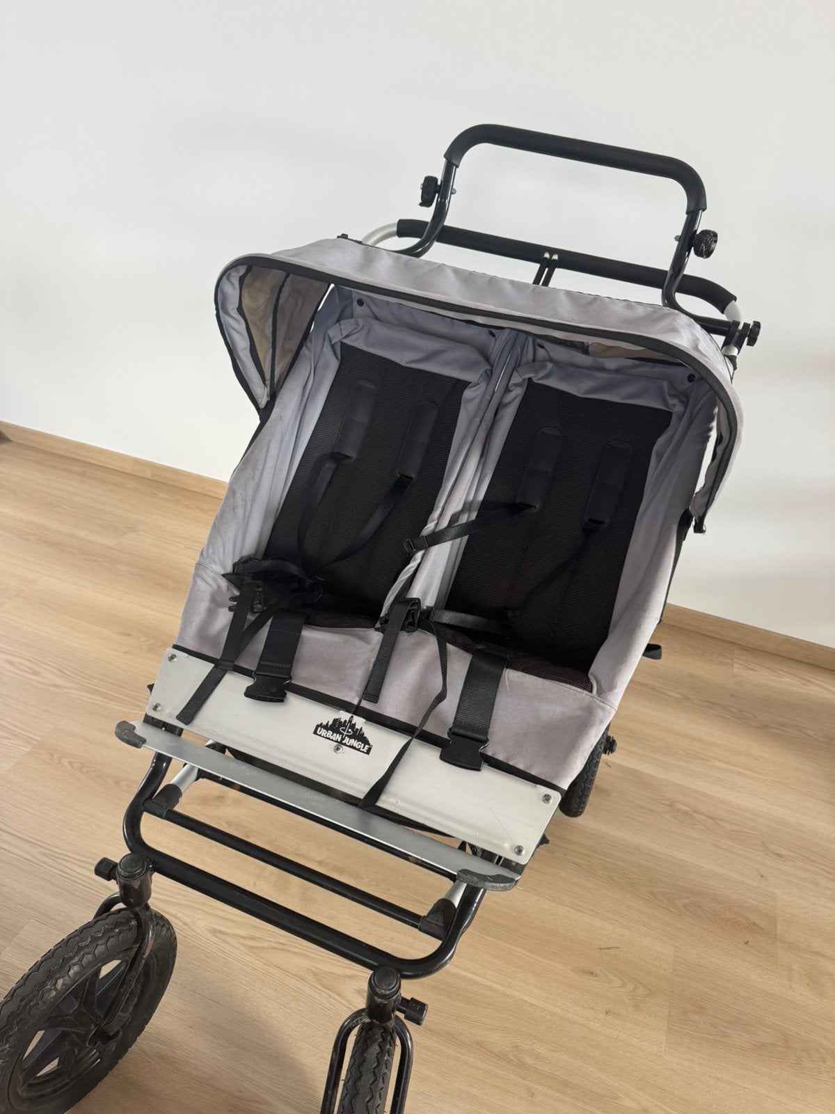 Mountain buggy urban jungle tweeling, Ophalen, Gebruikt, Duomodel
