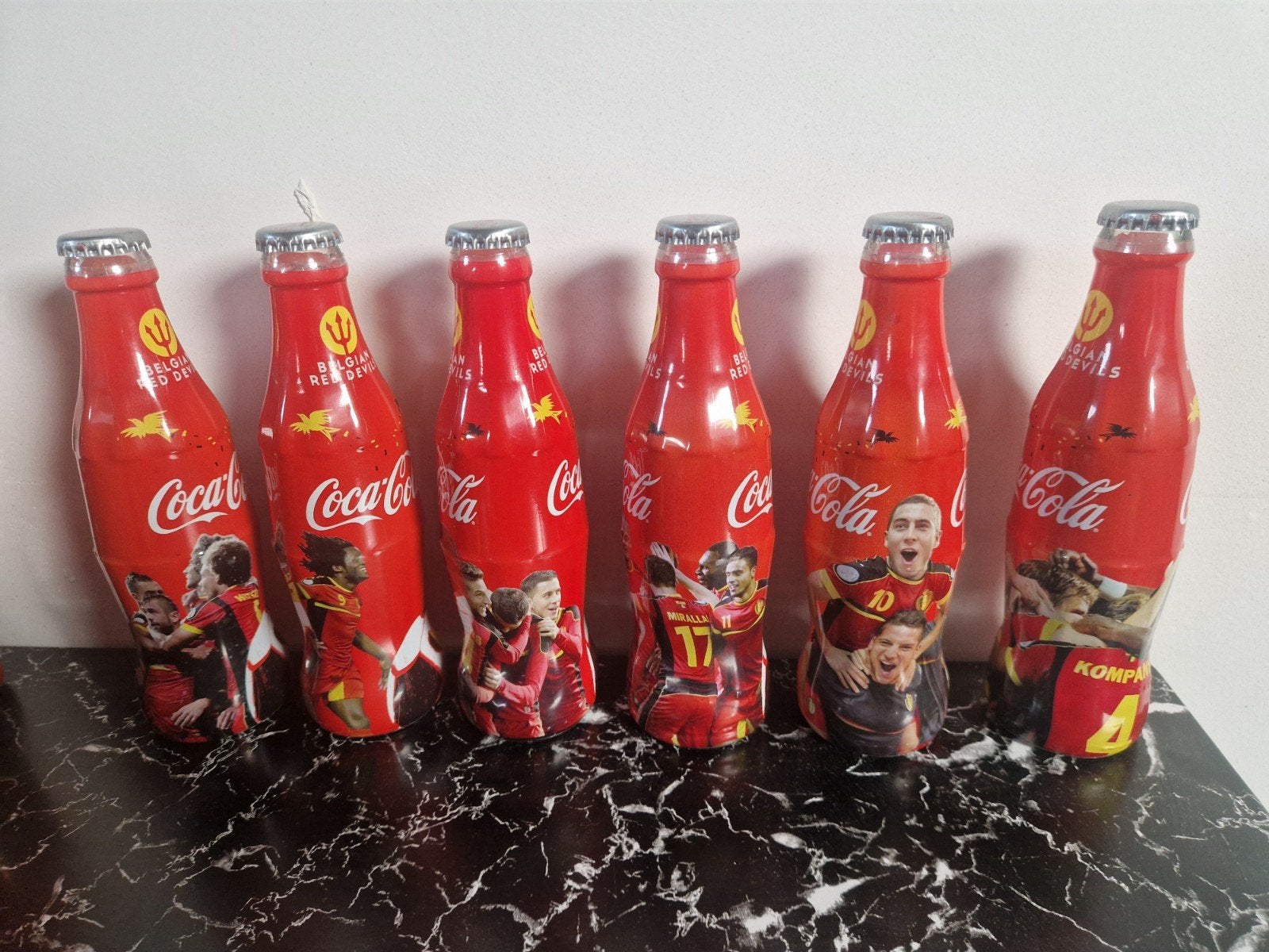 Coca-Cola Belgian Red Devils WK 2014 flessen, Enlèvement ou Envoi, Comme neuf