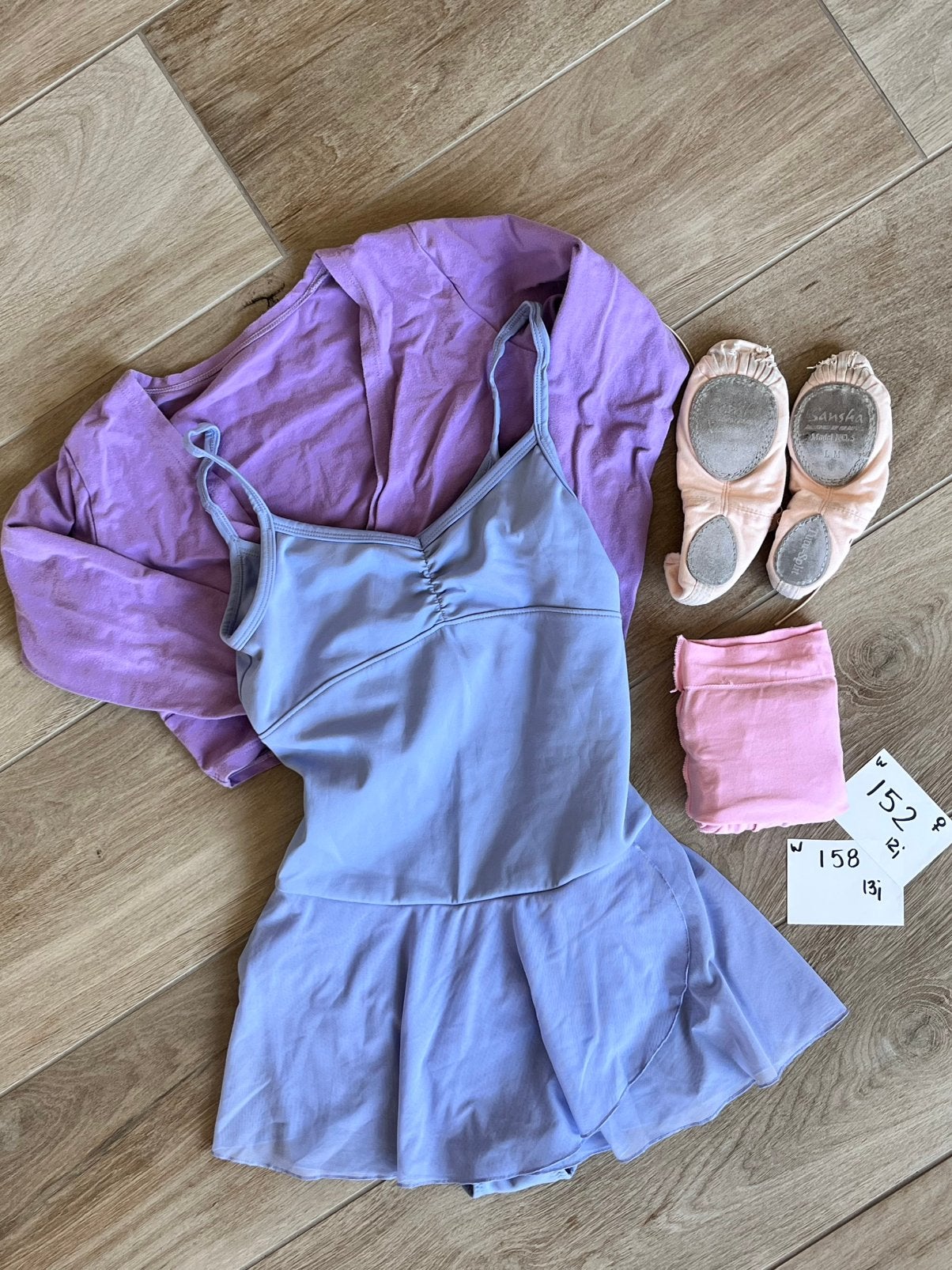 Kit de ballet 152/158 avec chaussures gratuites, Enlèvement, Comme neuf