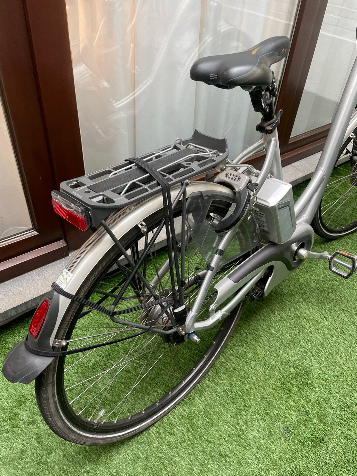 Flyer damesfiets, Fietsen en Brommers, 47 tot 51 cm, Ophalen, Gebruikt, 50 km per accu of meer