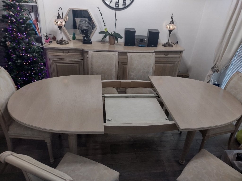 Meubles salle à manger et meuble tv, Maison & Meubles, Enlèvement, Utilisé, 6 à 8 chaises