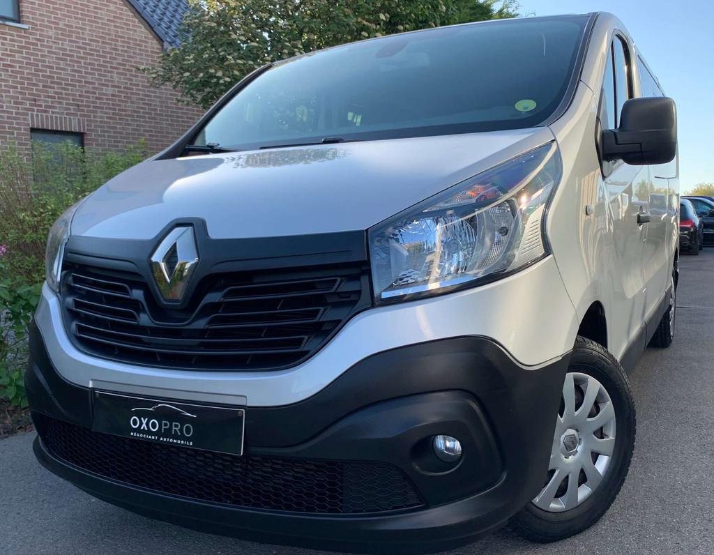 Renault Trafic XL 1.6 CDTI 125CV / 9 PLACES / LONG CHÂSSIS, Autos, Argent ou Gris, Achat, Euro 6, Entreprise