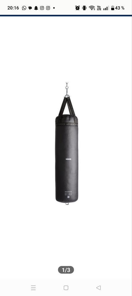 Sac de frappe 32kg Outshock neuf, Enlèvement