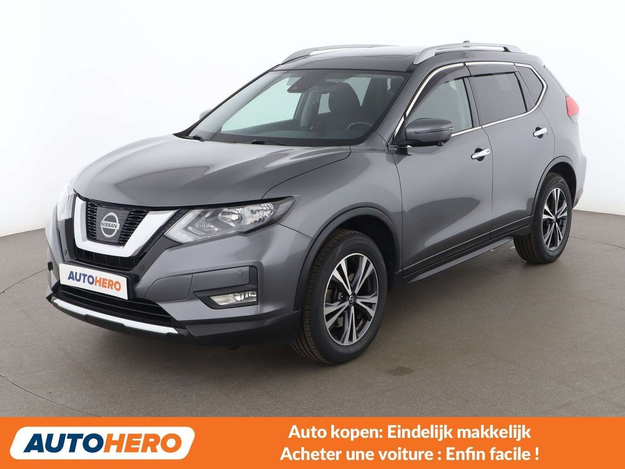 Nissan X-Trail 1.6 N-Connecta (année de construction 2017), Autos, Nissan, Achat, Noir, Tissu, Détection des panneaux routiers
