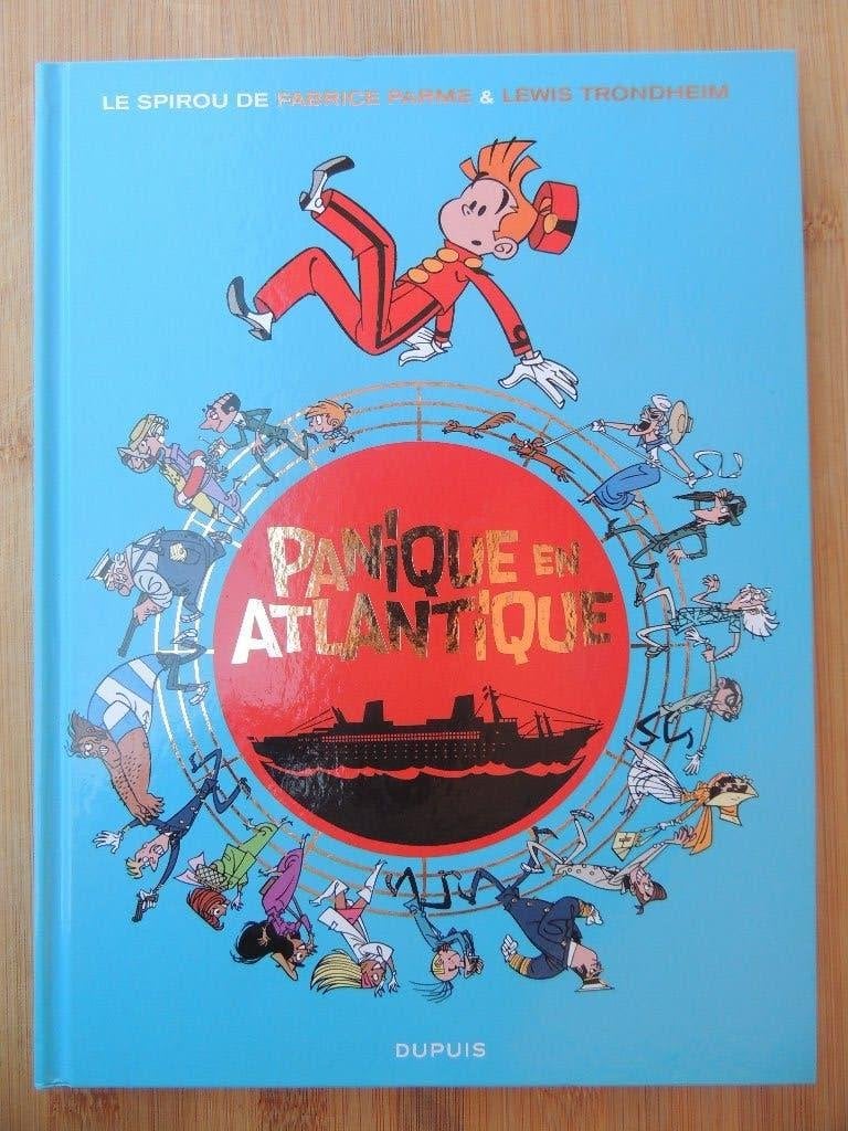 BD LE SPIROU N6 PANIEK IN DE ATLANTISCHE OCEAAN EO DE FOTO'S, Eén stripboek, PARME / TRONDHIEM, Ophalen of Verzenden, Zo goed als nieuw