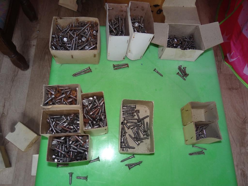 Schroeven, Bricolage & Construction, Quincaillerie & Fixations, Enlèvement, Vis