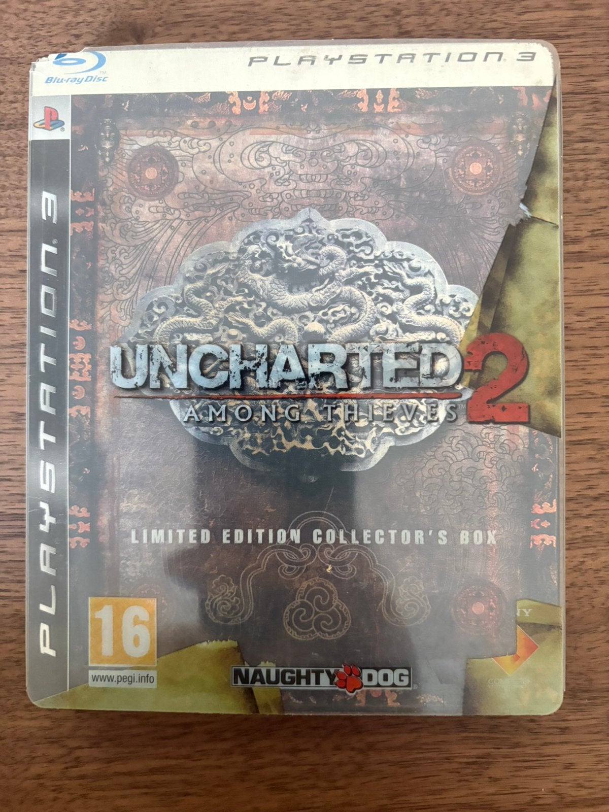 Uncharted 2 Among Thieves pour collectionneurs - PS3, 1 joueur, Aventure et Action, Comme neuf, À partir de 16 ans